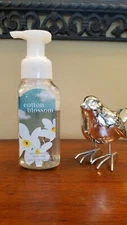 Bath and & Body Works COTTON BLOSSOM Gentle Foaming Hand Soap RARE 75% FULL