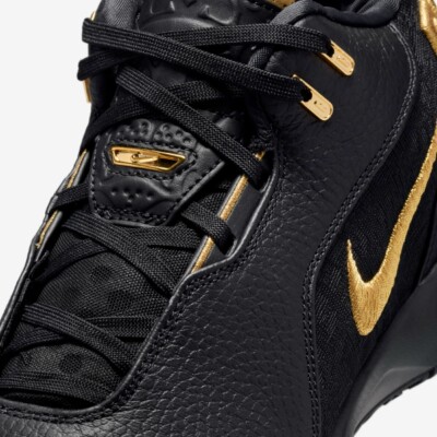 Nike Lebron NXXT Gen AMPD EP Basketball Shoes 'Black/Metallic Gold