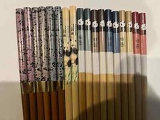PANDA PANDA PANDA CHOPSTICKS w/ FREE HANDMADE HOLDERS/SLEEVES