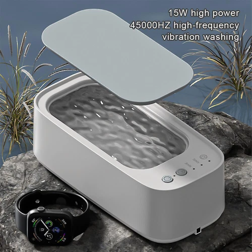 Ultrasonic Jewelry Cleaner Denture Glass Watch Ring Bath Tank Cleaning Machine - Picture 4 of 12