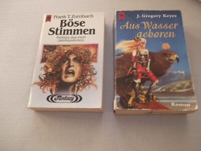 2 Heyne Fantasy  F. T. Zumbach Böse Stimmen  +J. G. Keyes Aus Wasser geboren