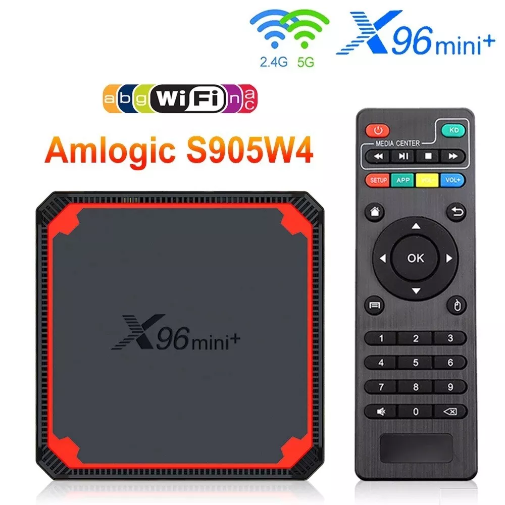 X96 MINI+ TV BOX Android 9.0 Amlogic S905W4 2GB/16GB TV BOX