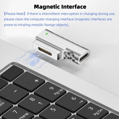 USB-C Type C To Magsafe 2 Power Adapter 5A für MacBook AIR Pro Magnetic XY