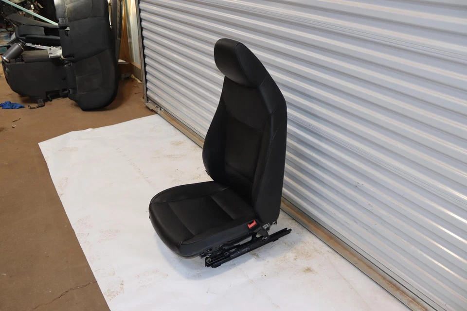 2009-2015 BMW Z4 E89 banco dianteiro direito do passageiro lateral couro kansas preto fabricante de equipamento original - Imagem 3 de 4