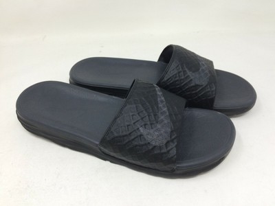 nike benassi solarsoft black