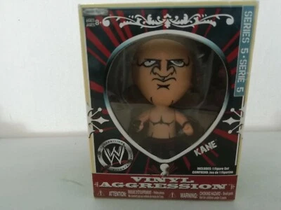 WWE KANE Wrestling Vinyl Agression Series 5 KANE Vinyl Figure PUNK - Photo 1/4