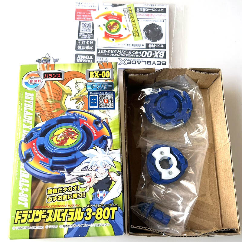 TAKARA TOMY DRANZER SPIRAL 3-80 Beyblade X Burst Booster TAKARA TOMY DRANZER SPIRAL 3-80 Beyblade X Burst Booster