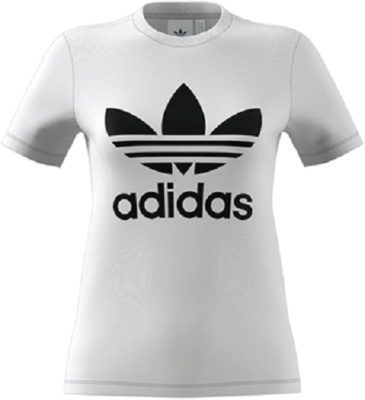 ADIDAS CV9889 - Women's TREFOIL TEE Regular T-Shirt | eBay
