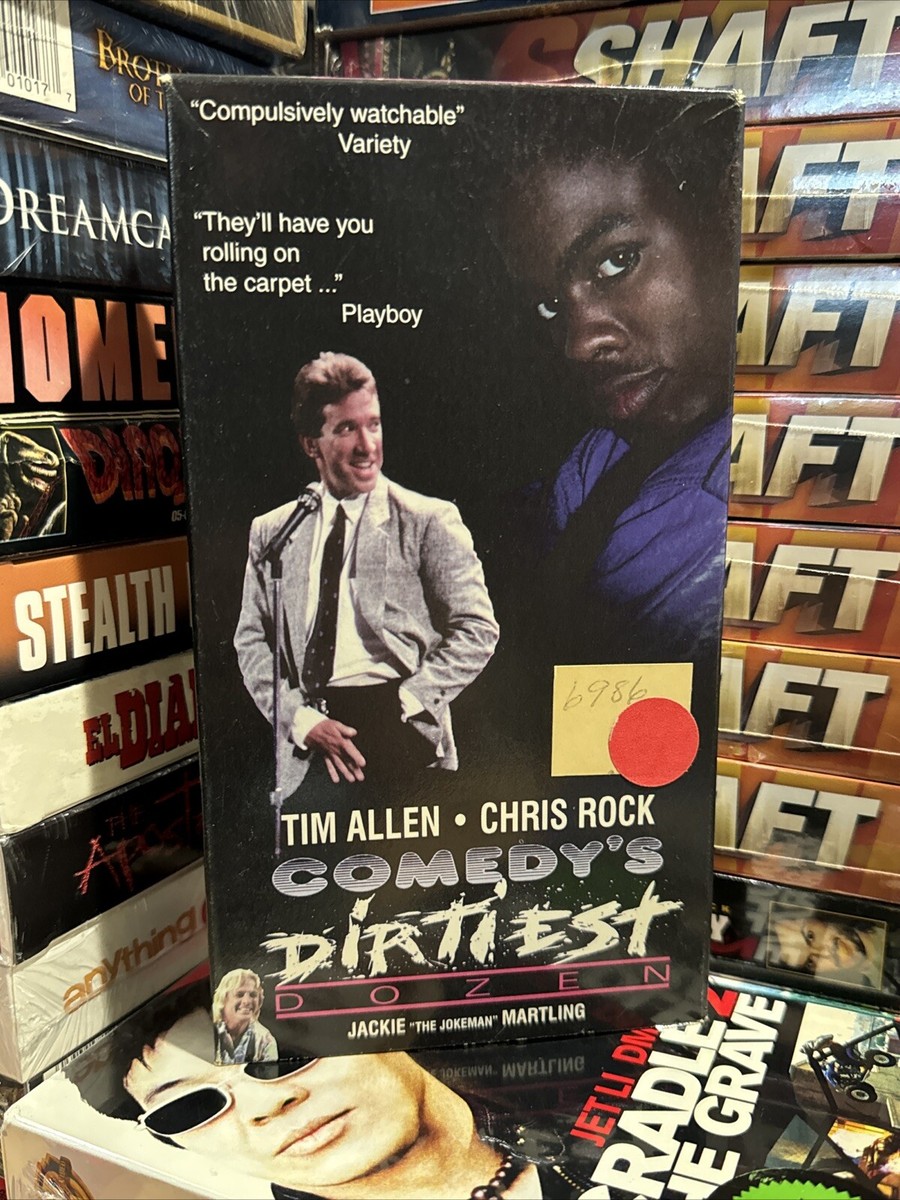 Comedy's Dirtiest Dozen (VHS, 1997) Tim Allen, Chris Rock | eBay