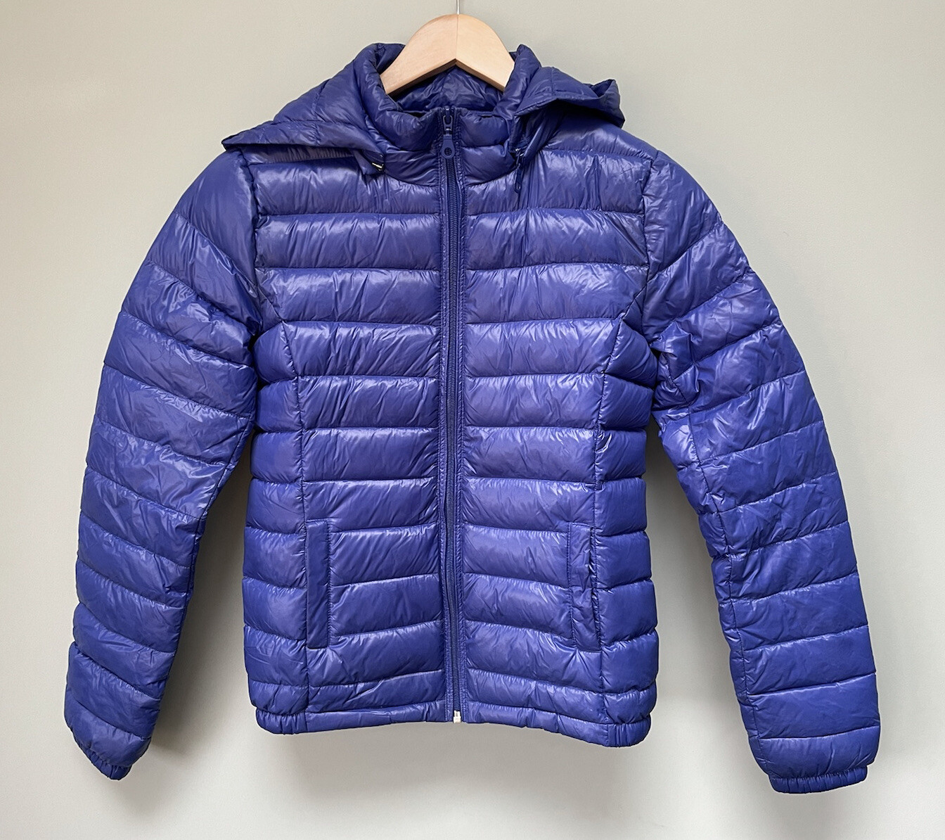 Active Basic Womens Removable Hood Short Down Puf… - image 1