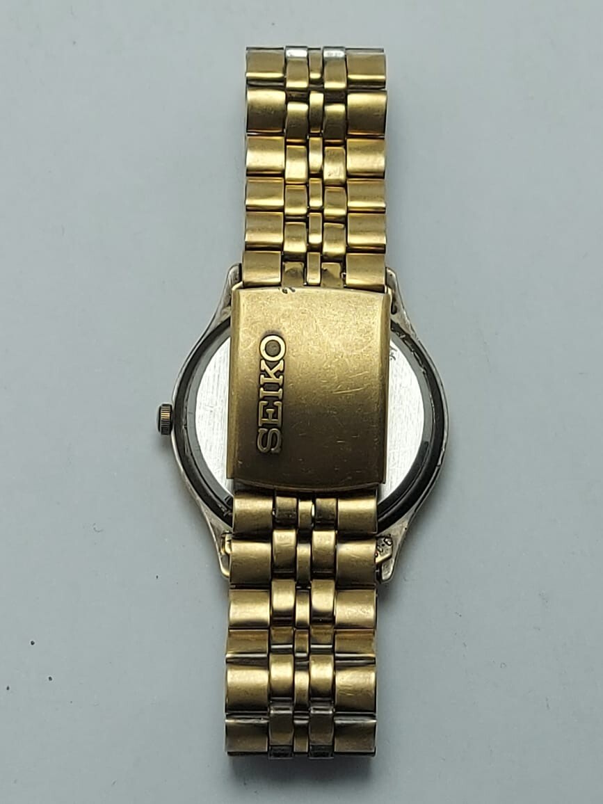 Rare Vintage Seiko Avenue Quartz Gold Plated Watch ref# 2G28 Rare Vintage Seiko Avenue Quartz Gold Plated Watch ref# 2G28