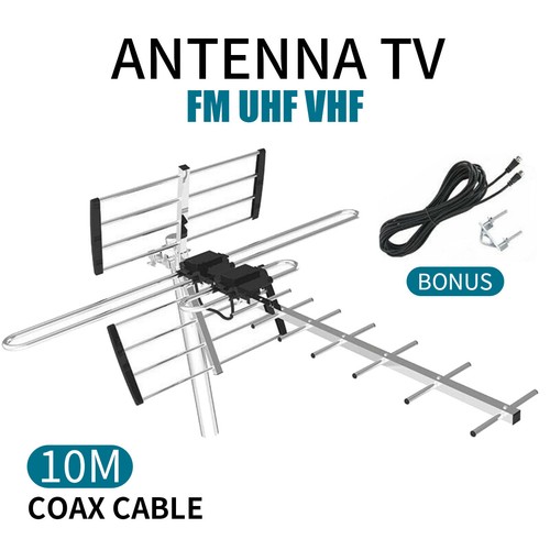 1X Digital TV Antenna UHF VHF FM 4 AUSTRALIAN conditions Country Areas