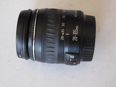 Canon EF 28-105mm f/4-5.6 USM Lens EOS + Box + Canon UV Filter