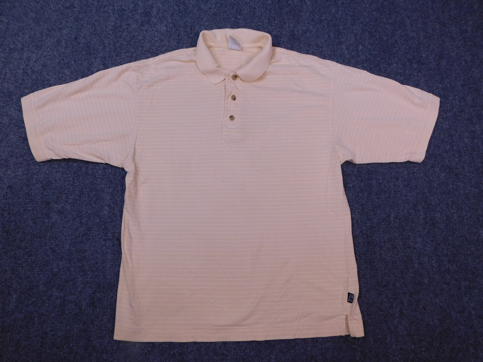 Vintage Columbia Golf Polo Shirt Mens Medium Yellow S… Gem — free download