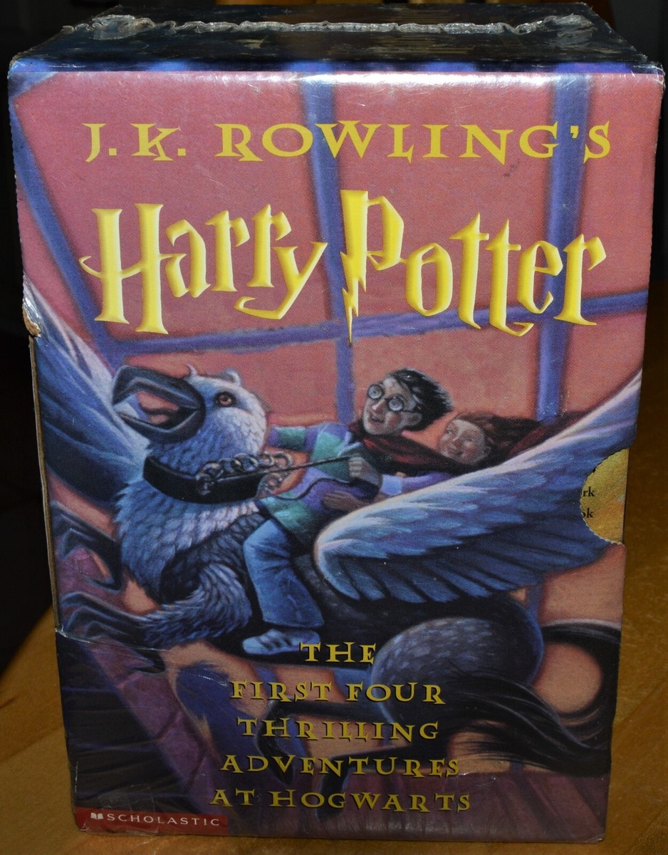 Harry Potter Boxed Set Books 1-4 J. K. Rowling Paperback 1999