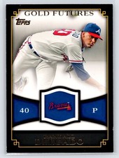 Randall Delgado 2012 Topps Gold Futures #GF-35   Atlanta Braves