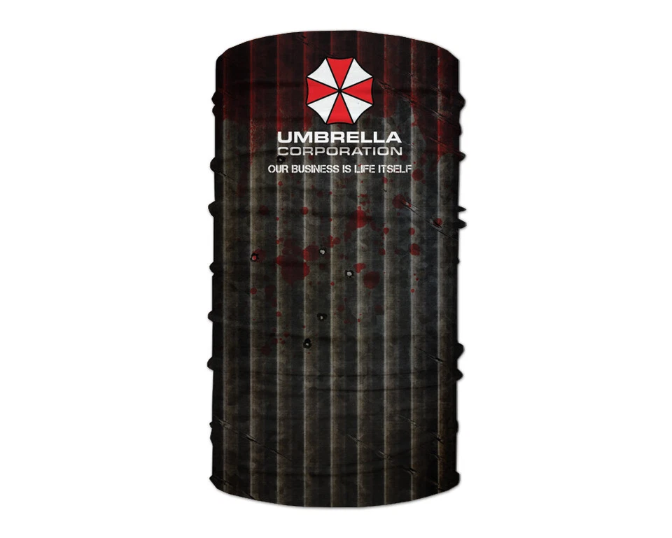 Washable Fabric Face Cover Neck Gaiter Umbrella Corporation Design EU Made - Image 2 of 4