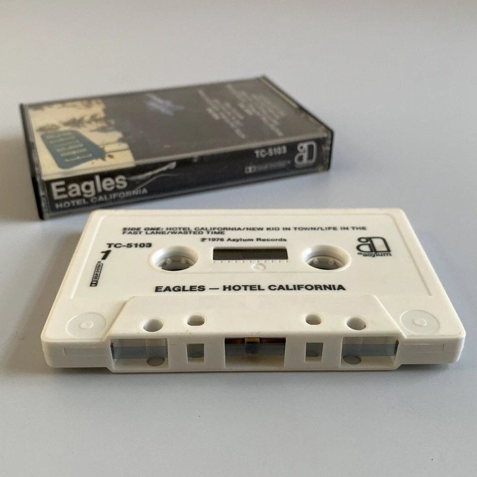 Eagles - Hotel California (1976) Cassette Tape Asylum Records EX - Image 3 of 3
