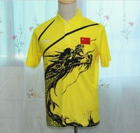 Li-ning Man's London Olympic Games Table Tennis T-shirt Embroidery Flag Li-ning Man's London Olympic Games Table Tennis T-shirt Embroidery Flag