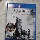 Ubisoft Assassin's Creed III Remastered PS4 M Rated NTSC-U/C 2019 - Pre-Owned