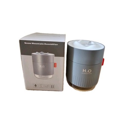 1pc 500ml Cool Luftbefeuchter Snow Mountain Design Nachtlampe Ultraschall