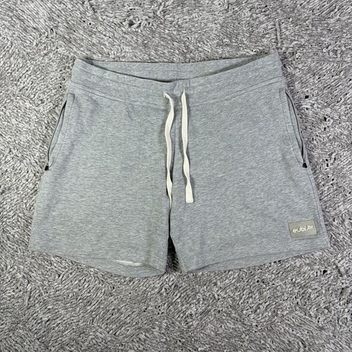 Eubi Sweat Shorts Mens Medium Gray Drawstring Lounging Training Summer Beach
