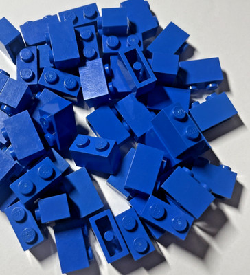 Lego 3004 Moc Builder Set 100x Blue Blau 300423, 4613959