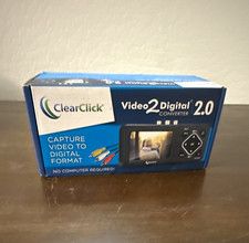 ClearClick Video2Digital Converter 2.0 RCA to USB Capture No PC