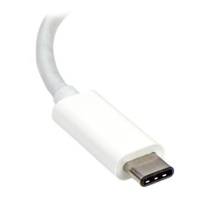 Startech Usb-c To Vga Adapter - Usb Type-c To Vga Video Converter - White -