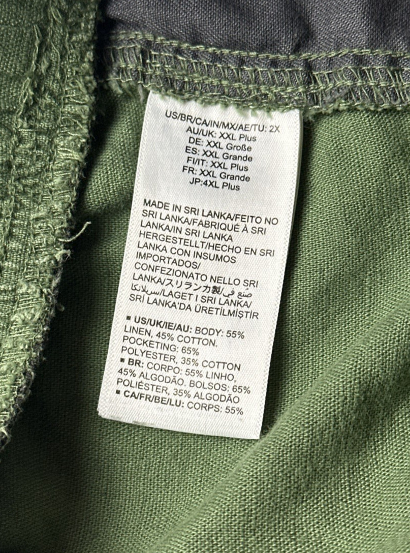 Amazon Essentials Linen Botton Blend Drawstring W… - image 12