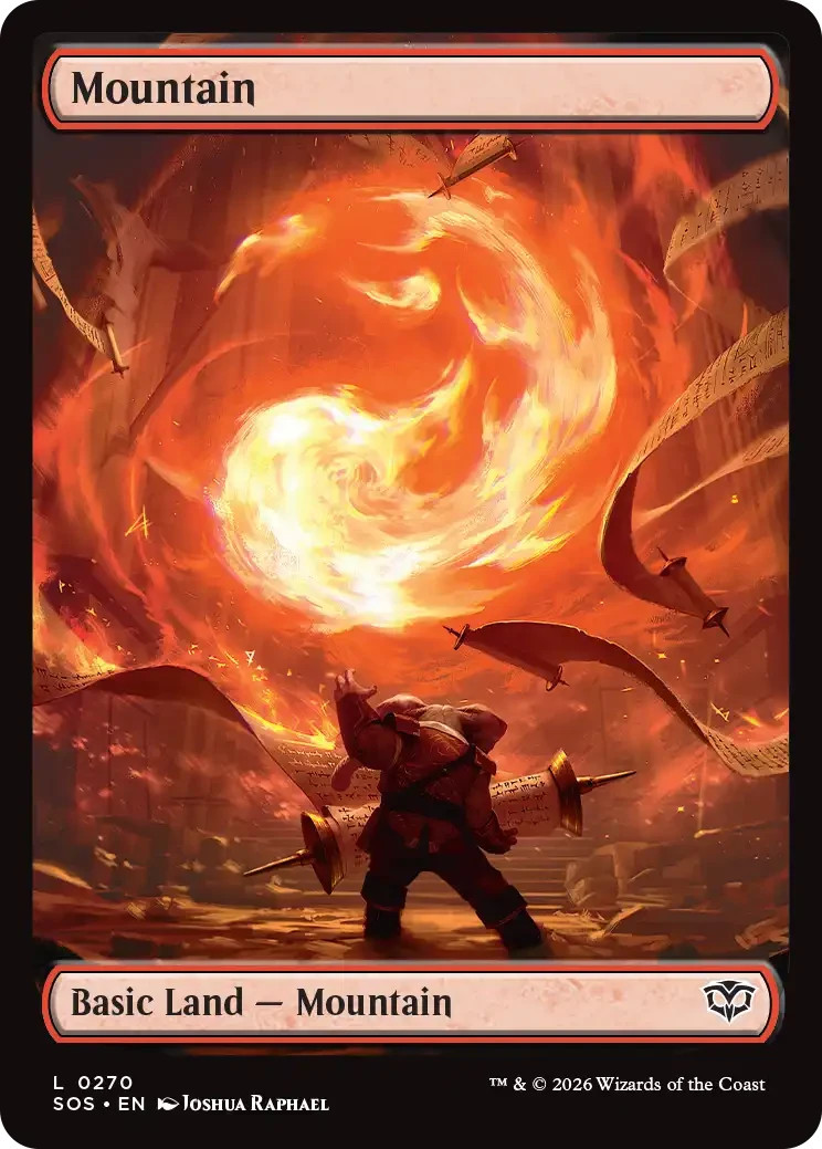 5x Foil Secrets of Strixhaven Spellcraft Full Art Land Magic the