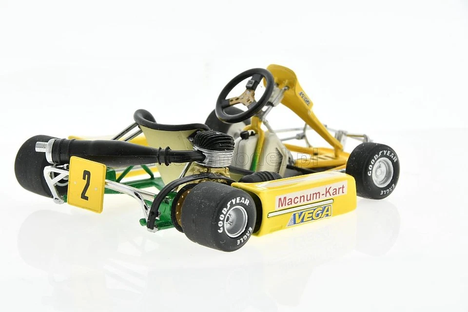 KART Michael Schumacher Go kart Deutschland and Europe Champion 1/18 MINICHAMPS - Image 2 of 4