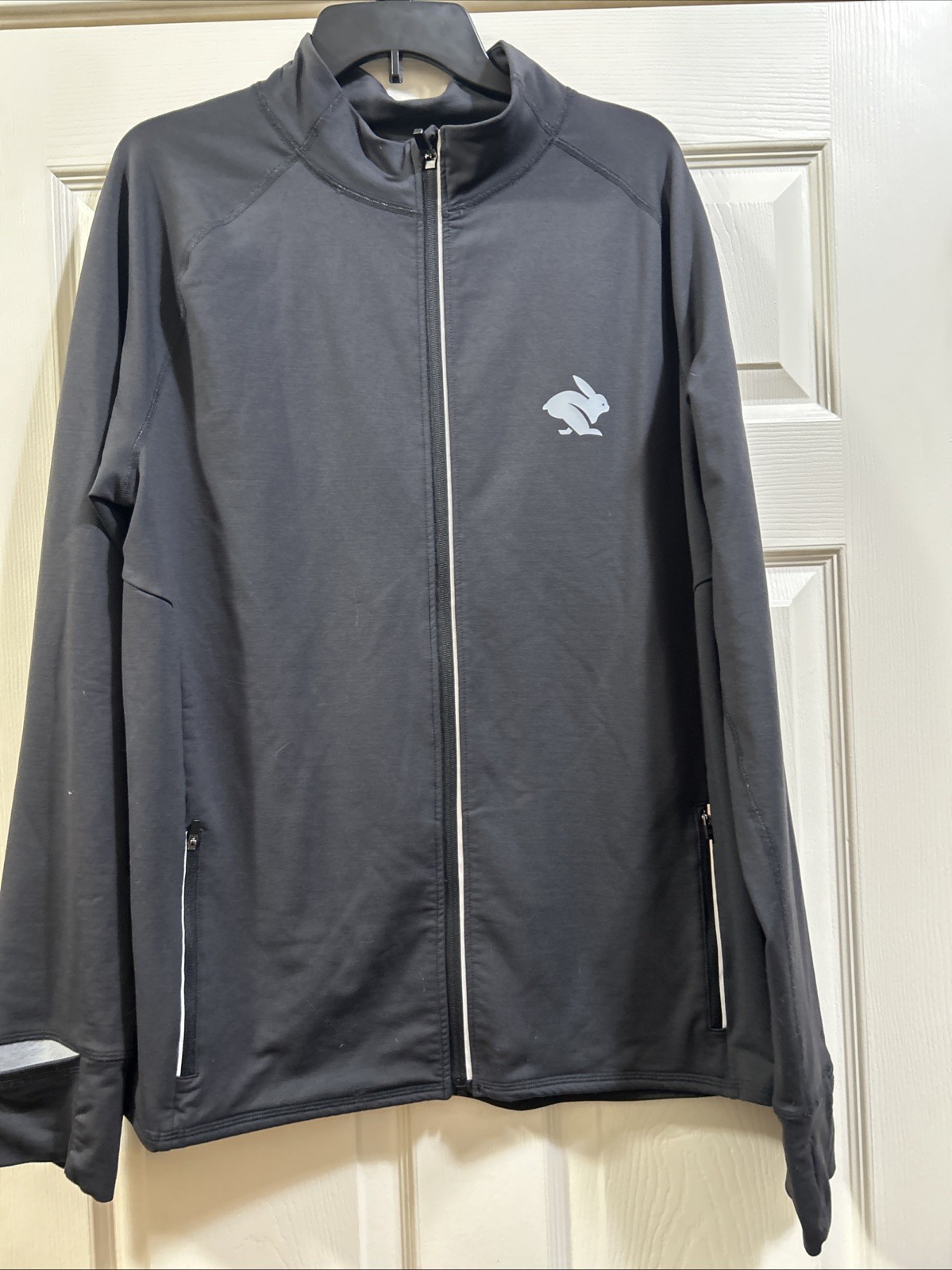 Men’s Rabbit Running  Performance Jacket, Black X… - image 1