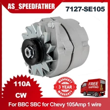 Alternator For DELCO 10SI Self-exciting SBC BBC 7127-SE105 ADR0335 100Amp 1-Wire