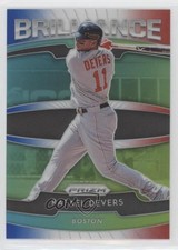 2020 Panini Prizm Brilliance Red White & Blue Prizm Rafael Devers #B-8 01su