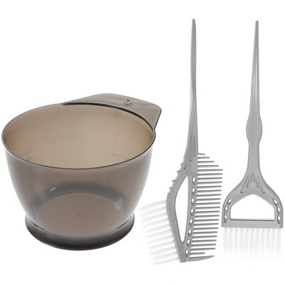  3 Pcs Kit Zum Färben Von Haaren Haarfärbeschüssel Und Bürstenset