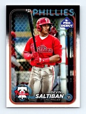 #PD-179 2024 Topps Pro Debut _ Devin Saltiban Phillies