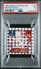 1996 AMADA POKEMON JAPANESE STICKER COLLECTION #185 MEWTWO-HOLO PSA 5