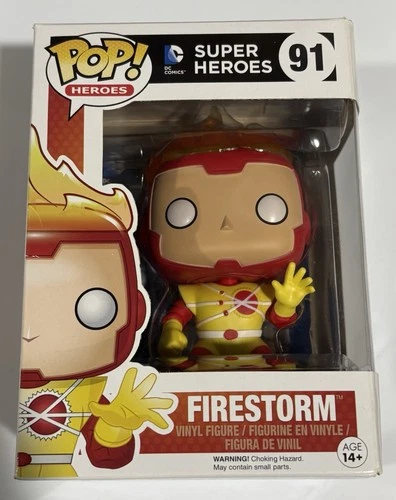 Funko Pop! Super Heroes: Firestorm #91 Vinyl Figure Brand (NIB) DC Comics