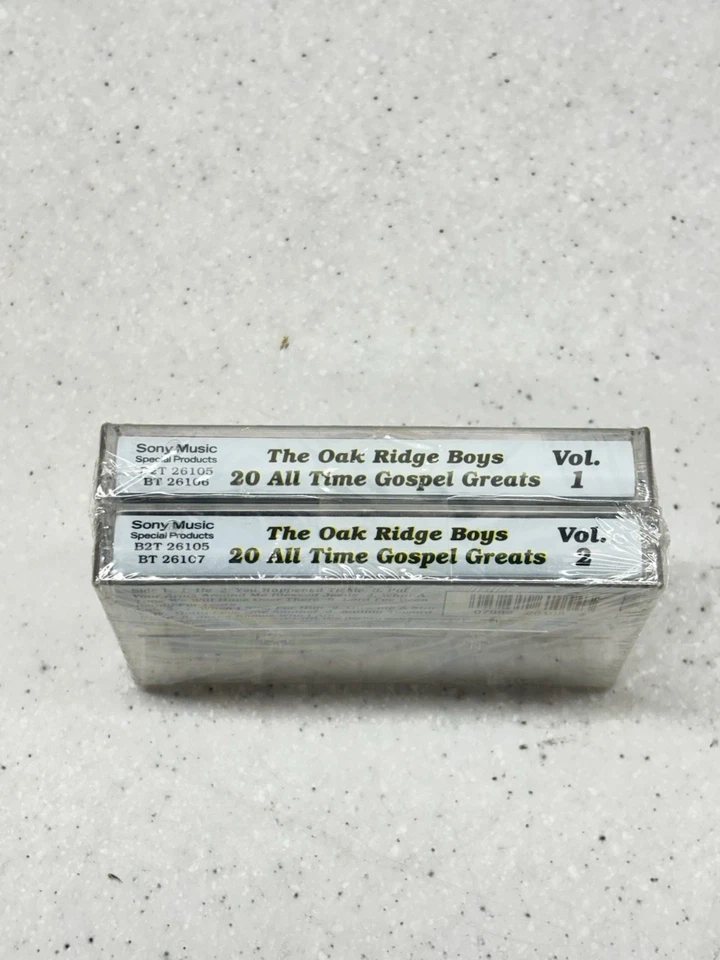 The Oak Ridge Boys All Time Gospel Greats Vol 1 and Vol 2 Cassettes SEALED - Image 2 of 3