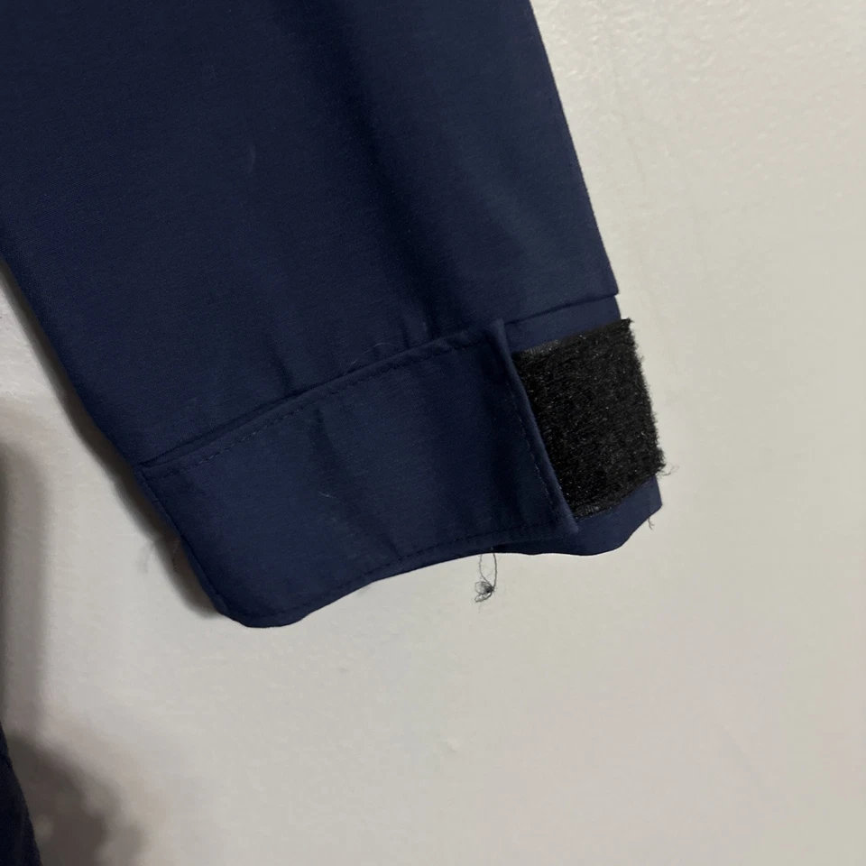 Gore-Tex Best Defense Parka tamanho LL estilo militar Anorak azul marinho com capuz - Imagem 4 de 4