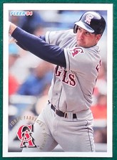 Jorge Fabregas - 1994 Fleer All-Rookie Team #M4 -California Angels Baseball Card. rookie card picture