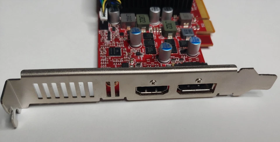 HP Rx 6400 Low Profile 4gb GDDR6 Gaming SFF Regular profile Brackets included - Image 3 of 3