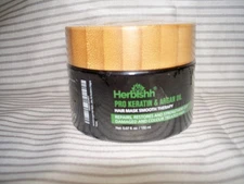 Herbishh Argan Hair Mask Deep Conditioning & Pro Keratin Hydration Exp 11/2026