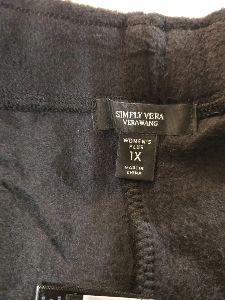 Conjunto de cárdigan y leggings de lana Simply Vera Wang talla grande 1X Foto 4 de 4