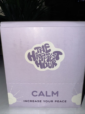 The Happiest Hour Drink CALM )12 Bottles  2.oz (59ml. crease You Peace. New   