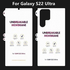 Full Screen Protector Clear For Samsung Galaxy S24 S23 Ultra HD Matte Hydrogel