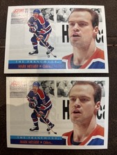 (2) 1991-92 Score American - Mark Messier #420 Hockey Cards!