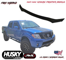 2005-2021 Nissan Frontier Aeroskin Low Profile Hood Protector Husky Flush Mount