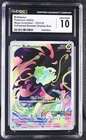 Pokemon Bulbasaur 133/132 Mega Evolution Stamp Display Box - CGC 10